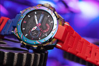 Reloj De Cuarzo Para Hombres SMAEL Con Correa Roja De 50M Resistente Al Agua Alarma Cronógrafo Analógico Y Digital Deportivo - details 12