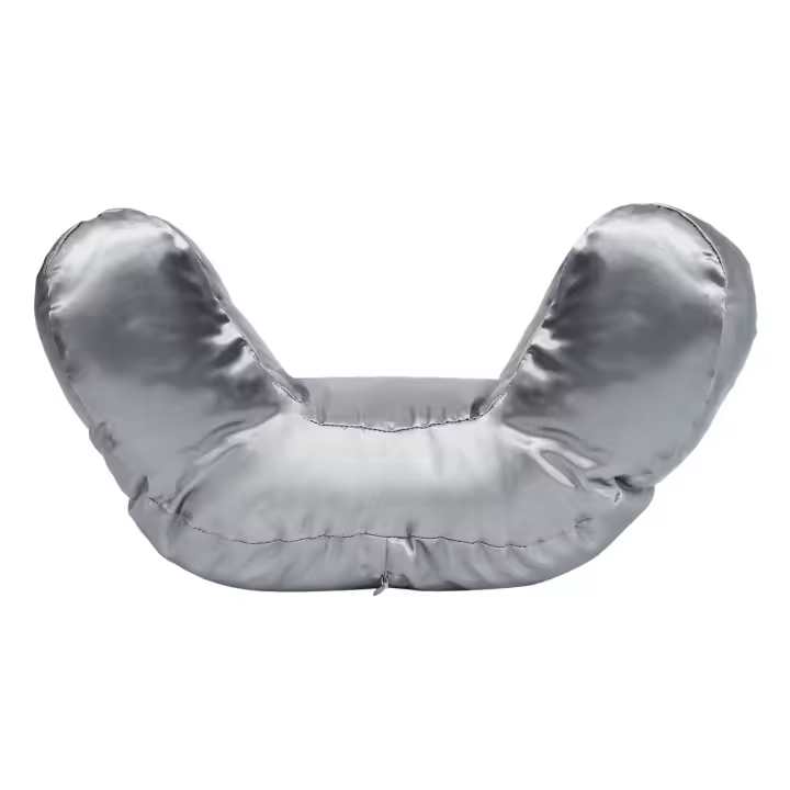 Almohada De Belleza Para Dormir Contra Las Arrugas Y Envejecimiento Con Funda Incluida Almohada Para Espalda Forma Concava Poliéster 100% 400TC - 1