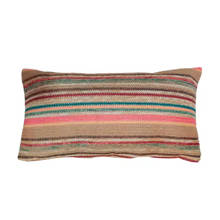 Cojín Yute Multicolor 30x50 cm - 1