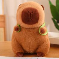 Muñeco De Peluche Capybara Bolsa De Tortuga Regalo Para Amigos Almohada Y Cojín Para Comodidad Y Compañería Material Poliéster Relleno De Algodón PP Adecuado Para Mayores De 14 Años - details 5