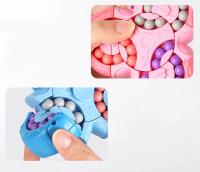 Nuevo Dardo Inteligente De Seis Lados Rotación De Dedo Juguete Antiestrés Educativo Para Niños Regalo Cubo De Dedo Mágico - details 5