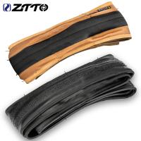 Pneumático De Bicicleta De Carretera Alta Performancia Durable Y Plegable Con Resistencia Al Agujero Para Ruedas De 20 Pulgadas 700C Negro/Amarillo 700 * 25C - details 0