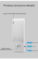 Lámpara LED Recargable Con Sensor De Movimiento Para Armario Y Gabinete De Cocina Luz Nocturna Magnética Para Pasillo Y Dormitorio Decoración De Habitación - details 4