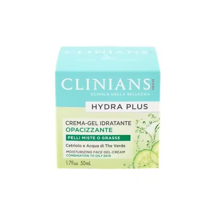 Clinians Moisturizing Mattifying Face Cream with Apple Water and Zinc Combination for Oily Skin 50ml - 1