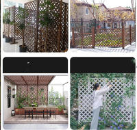 Valla de madera duradera , marco de escalada retráctil para plantas, enrejado, decoración de flores, soporte de rejilla para valla de jardín, decoraciones de pared divisorias, decoración de valla de jardín, barandilla - details 0