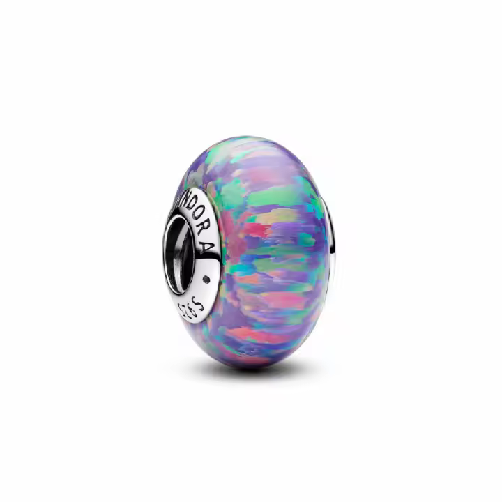 Charm Pandora Morado Opalescente - 1