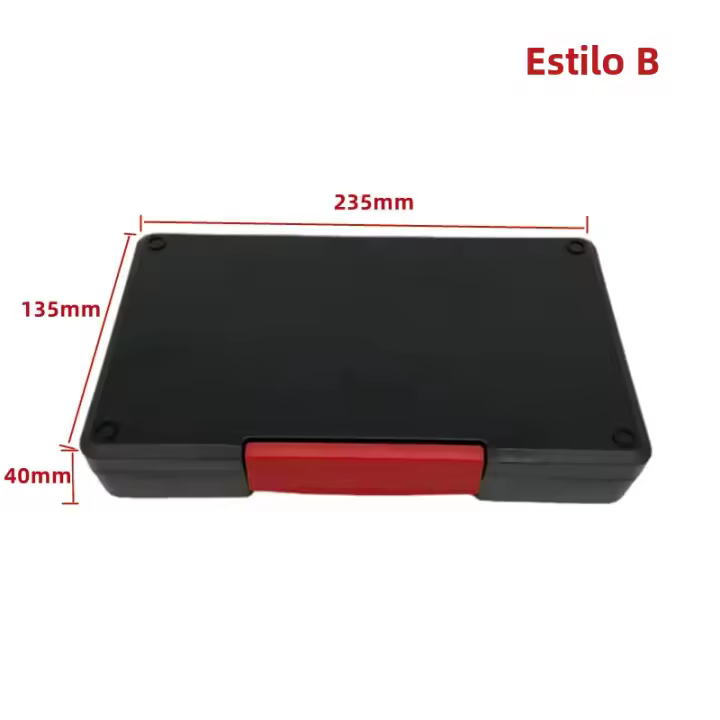 Caja De Herramientas Plástica Portátil Organizador De Accesorios De Hardware Caja De Partes Para Juego De Clavos Caja De Almacenamiento FNICEL - 1