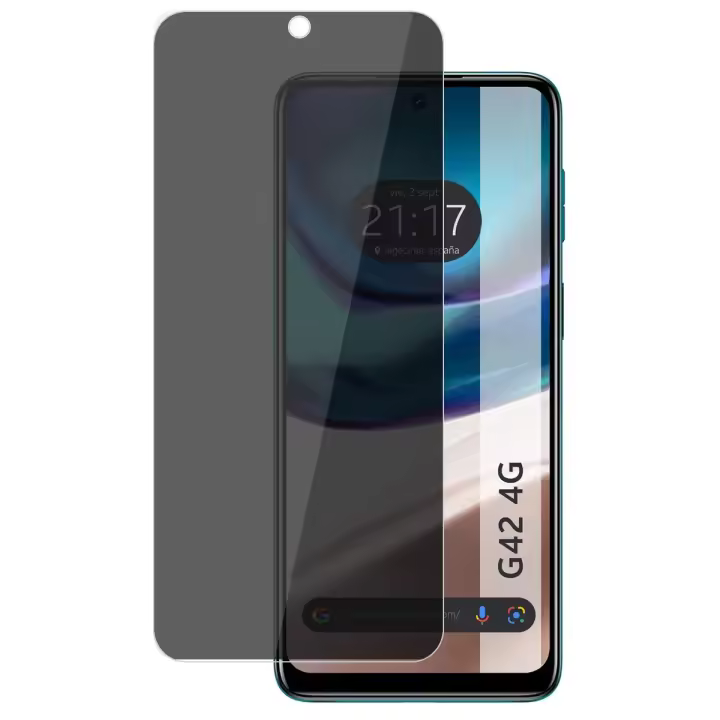 Protector Pantalla Hidrogel Privacidad Antiespías para Motorola Moto G42 4G - 1