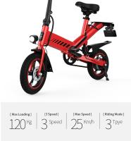 Bicicleta  Electricos Adultos Plegable Freestyle Y1S con neumático de 12 ", motor sin escobillas de 250W (pico de 350W), velocidad máxima de 25km/h, batería de litio de 36V 7.5Ah y alcance de 45km - details 1