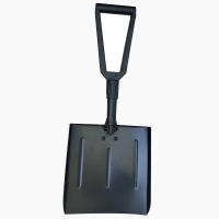 Shovel De Nieve Plegable De Aleación De Aluminio Ligera Herramienta Antideslizante Para Emergencias De Auto Y Camping - details 0