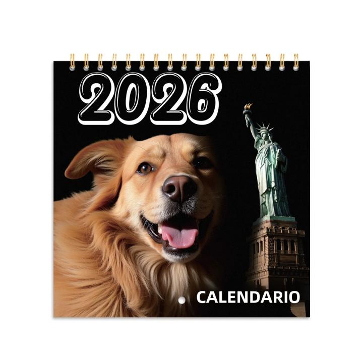 Calendario De Pared Mágico Divertido 2026 Regalo Único Para Amigos Familia Vecinos Colaboradores Parientes Amados