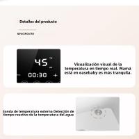 Calentador De Leche Automático Para Bebé Termómetro De Botella De Leche Calentador Y Desinfectador De Botellas De Leche Material P.P. Recargable EU/US Plug - details 14