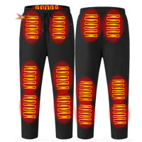 Pantalones Calientes Para Hombres Con Control De 3 Temperaturas 12 Áreas Calientes USB Trousers Térmicos Para Esquí Camping Senderismo - details 5