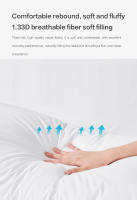 Almohada De Microfibra Suave Y Cómoda Evolon 100% Anti-Polvo Para Dormitorio Uso En Cama Estilo De Hotel 5 Estrellas Color Sólido - details 8