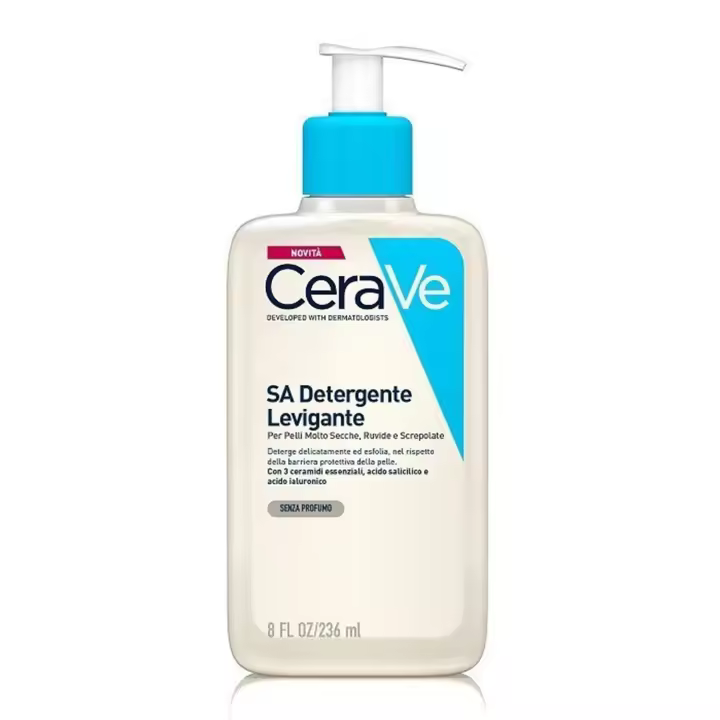 CERAVE PIEL SECA RUGOSA IRREGULAR DETERGENTE ANTI-RUGOSIDAD SA SIN PERFUME 236ML - 1