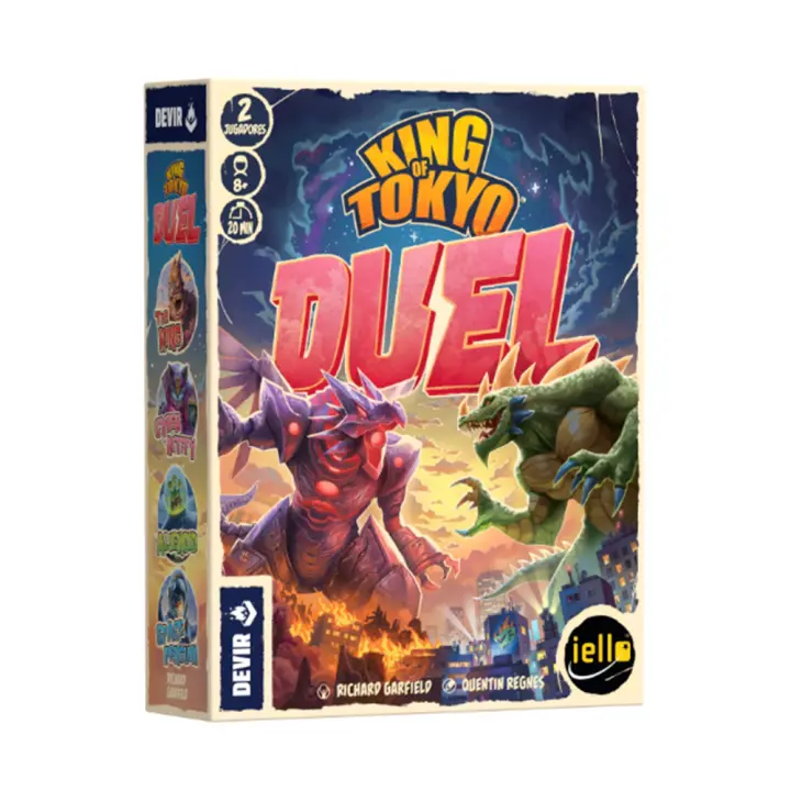 KING OF TOKYO DUEL - Nuevo a estrenar - Devir - Juego de Cartas - 1