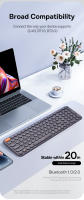 Teclado Inalámbrico Bluetooth Baseus K01 Para MacBook iPad Air pro PC Tablet Laptop 84 Teclas Modo Tridimensional 2.4G Teclado Silencioso - details 3