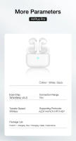 Auriculares Inalámbricos Bluetooth 5.3 True Wireless Con Estuche De Carga Impermeables Control De Volumen Mini TWS Headphone Handsfree Para Deportes - details 15