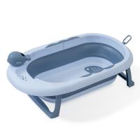 Bañera Plegable Antideslizante Interbaby - Ideal para Casa y Viajes - Divertida Taza en Forma de Ballena - Rosa/Azul/Verde - details 4