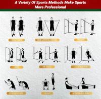 Set De 11 Piezas Bandas De Resistencia Con Correa Para Caderas Y Pies Equipo De Fitness Portátil Expansor De Pecho Banda Elástica De Ejercicio - details 7