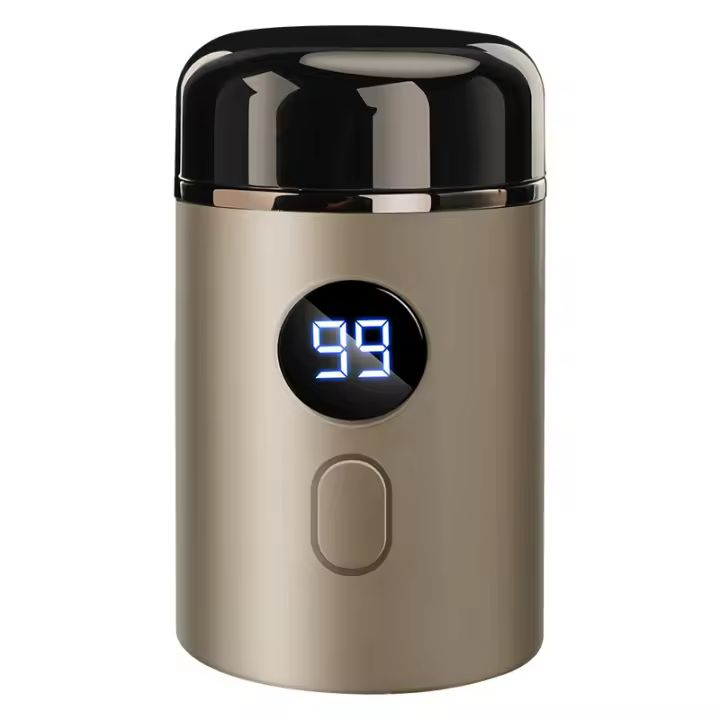 Afeitadora Eléctrica Portátil Para Hombres Nueva Con Carga Digital Mini Apto Para Viajes Regalo Para Padre O Novio - 1