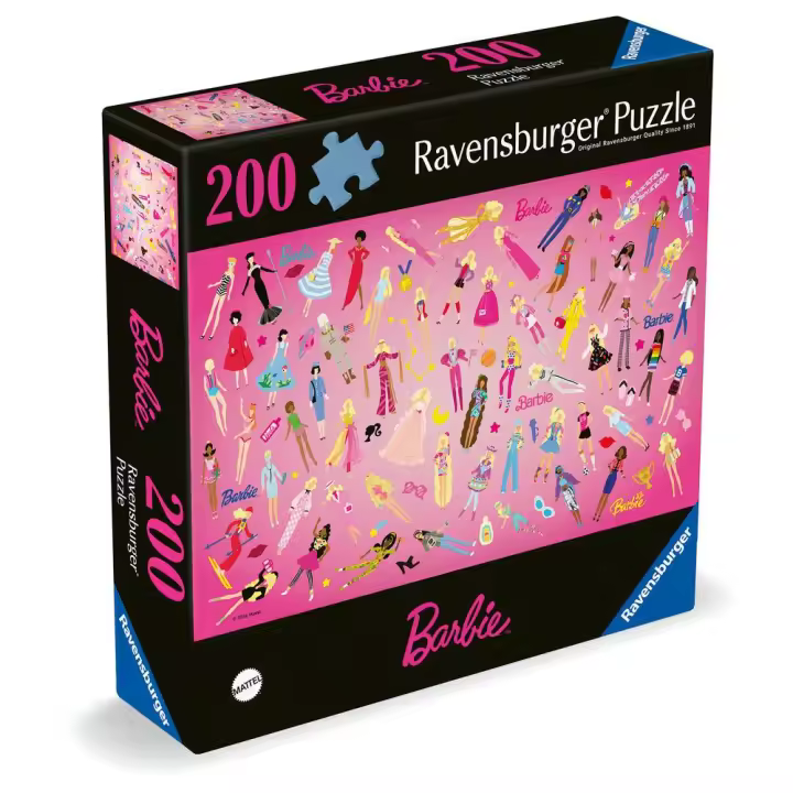 RAVENSBURGER PUZZLE 200 PIEZAS PUZZLE MOMENTS BARBIE 200 PIEZAS 19x19x4 Cms. - 1