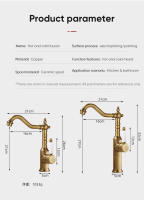 Grifo De Baño De Cobre Antiguo Con Mangue De Craneo Mezclador De Agua Caliente Y Fría Torneira Contemporánea 855971 Montaje En Superficie - details 9