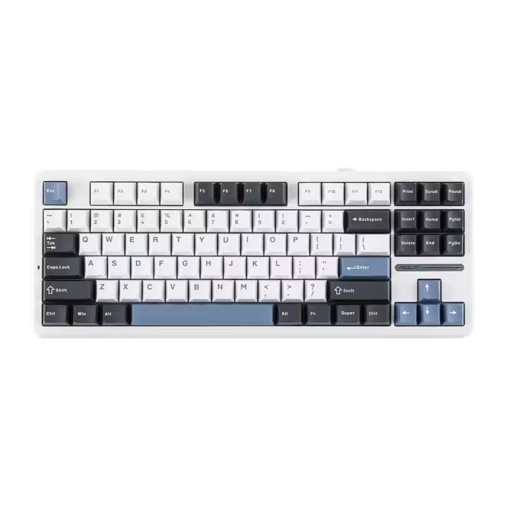 Teclado Mecánico AULA F87 Con 3 Modos De Conexión (2.4G/USB/Bluetooth) Teclado De Juego RGB Con Hotswap Y Gaskets 87 Teclas - 1
