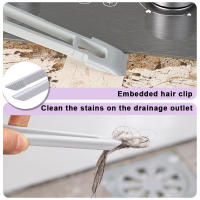Cepillo Multi-Función Para Espacios Estrechos Y Esquinas De Azulejos Limpiador Para Baño Cocina Casa Plástico Ecológico - details 1