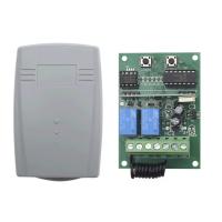 Receptor De Control Remoto Para Puerta De Garage Universal 2CH Compatible Con ERREKA ACM CAME DEA DOORHAN AT-4 MOTORLINE DITEC 433mhz Código Rollo Fijo - details 3