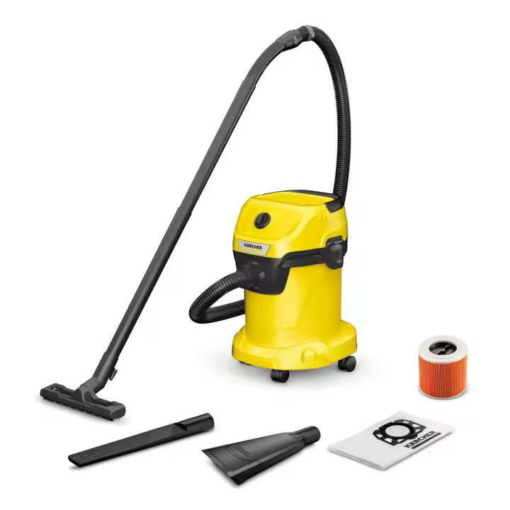 Aspirador Kärcher 1.628-124.0 Amarillo Negro 1000 W - 1