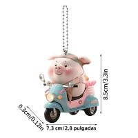 Colgante Decorativo De Cerdo Acrílico 2D Interesante Para Llaves De Coche Regalo Divertido Y Moderno Para Amigos - details 16