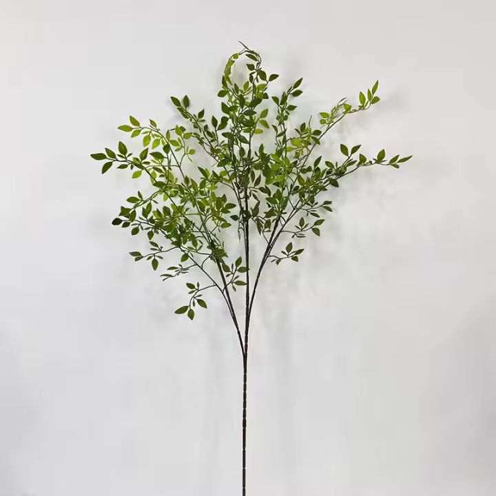 Planta Artificial De Eucalipto 43.3 Pulgadas Decoración De Flores Y Hojas Falsas Para Bodas Y Decoración Del Hogar Accesorios De Jardín De Plástico Para Interiores Y Exteriores - 1