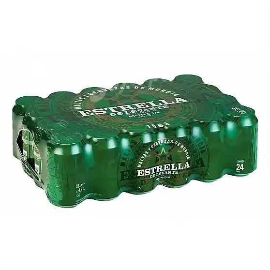 CERVEZA ESTRELLA LEVANTE 33 CL LATA - CAJA 24 UNIDADES - 1