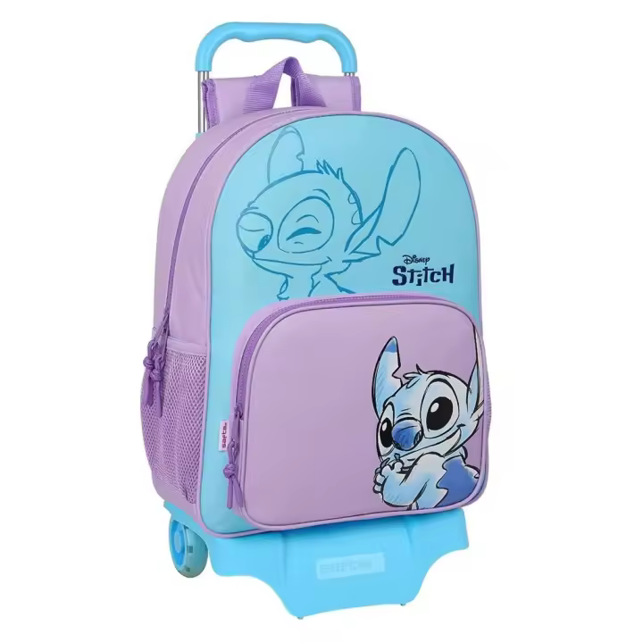 Mochila Stitch Grande Con Carro 42 x 33 x 14 cm, Safta - Kiglam - 1