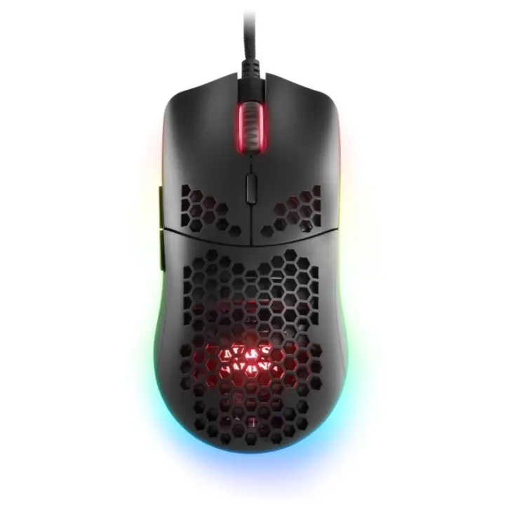 Mars Gaming MMAX Ratón Ultraligero 12400DPI Negro - 1