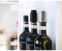 Tapa De Vino De Acero Inoxidable Pulido Premium Con Marcador De Fecha Y Tapa De Plástico Para Botella De Vino Tinto - details 13