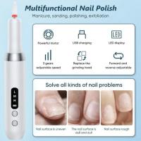 Lámpara Eléctrica De Uñas Profesional Con Bits De Taladro Para Pulido De Uñas Eliminación De Piel Muerta Y Arte Sanding Pen Máquina De Manicura - details 4