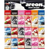 PACK 5 AMBIENTADOR DE COCHE MON AREON SURTIDO---- AMBIENTADOR MON AREON TOP VENTAS-----PRESTIGIOSA MARCA AREON - details 0
