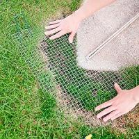 Malla Metálica Electrosoldada Galvanizada. Perfecta para plantas y animales, múltiples usos. Rollo Varias medidas . Grosor del Cable 0.9 mm. Plateado - details 2