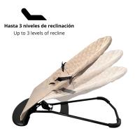 LUTODY - Hamaca de bebé, Mecedora recién nacido con arnés de seguridad y juguete, tela transpirable y antimanchas, ligera y resistente - De 0 a 1 año. - details 5