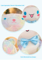Muñeco De Peluche Grande Sanrio Kawaii Cinnamoroll Perro Cojín Almohada Animado De Dibujos Animados Regalo De Cumpleaños Para Niños Material Suave Y Seguro - details 4