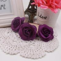 10pcs Flores Artificiales De Seda Rosa Hechas a Mano Para Decoración De Boda Accesorios Para Ropa Y Sombreros Clip DIY Wreath Hat Dress - details 12