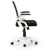 VS Venta-Stock Sillón de Oficina Ergonómico Blanco/negro con Malla Transpirable - details 0