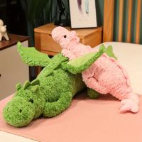 Juguete De Peluche De Dinosaurio Con Dos Colores Diferentes Dragón Volador Juguete Suave Para Regalos De Cumpleaños Para Amigos Adecuado Para Valentine's Day - details 4