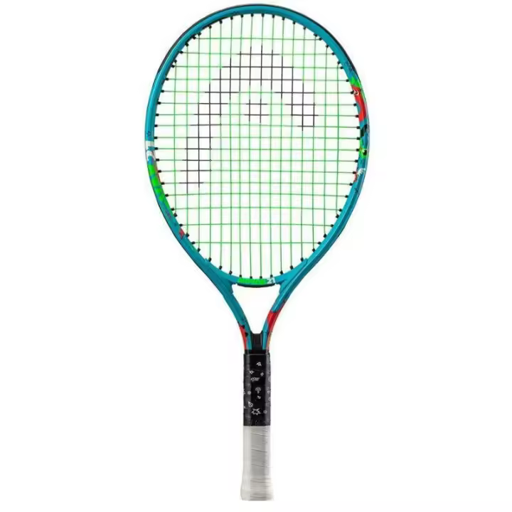 Head Novak 21 Junior Raqueta tenis. Marco y cordaje verde -azul . Ideal para 4-6 años de edad - 1