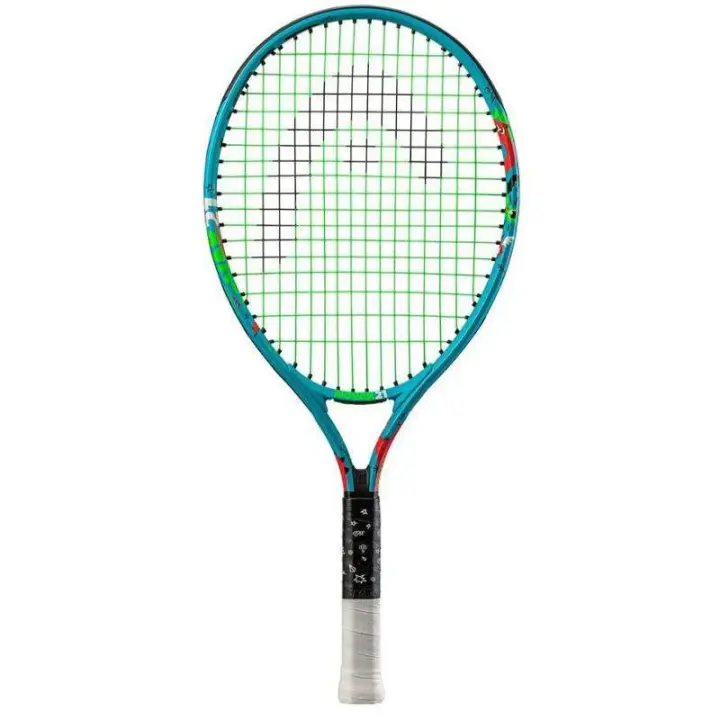 Head Novak 21 Junior Raqueta tenis. Marco y cordaje verde -azul . Ideal para 4-6 años de edad - 1
