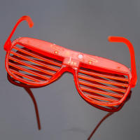 Gafas LED De Brillo En La Oscuridad En Multiple Neón Para Fiesta Cierta Fiesta De Navidad Mardi Gras Cumpleaños Luces De Lámpara De Sombra - details 5