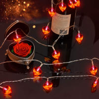 Luces De Decoración De San Valentín En Forma De Corazón 20/10LED Para Interior Y Exterior Adecuadas Para Bodas Y Fiestas Navideñas - details 8