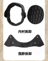 Casco De Motocicleta Retro Medio Cara Para Adultos Seguridad Vintage Locomotora Adecuado Para Moto Y Scooter Tamaños M-XXL - details 4